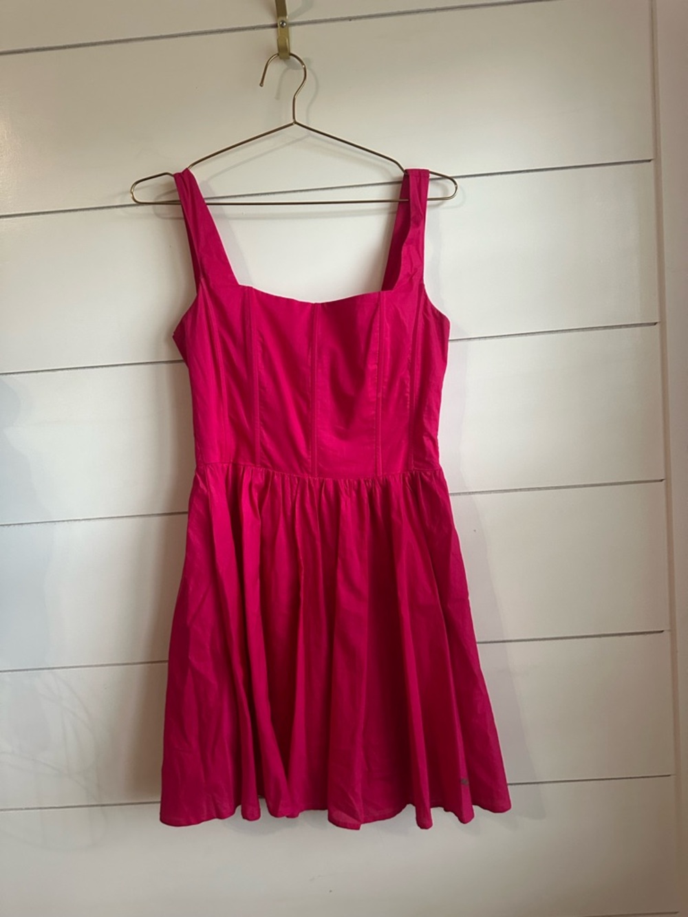 GB girls Hot Pink Sleeveless Fit-and-Flare Mini Dress